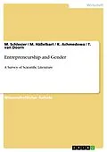 E-Book (pdf) Entrepreneurship and Gender von M. Schlesier, M. Häßelbart, K. Achmedowa