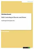 E-Book (epub) F&E Controling in Theorie und Praxis von Christian Kunert