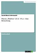 E-Book (epub) Platons "Philebos" von Sarah Maria Fuhrmanski