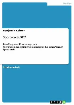 E-Book (pdf) Sportverein-SEO von Benjamin Kehrer
