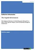 E-Book (epub) The English Reformation von Katharina Schumacher