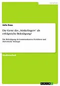 E-Book (epub) Die Geste des "Stinkefingers" als erfolgreiche Beleidigung? von Julia Esau