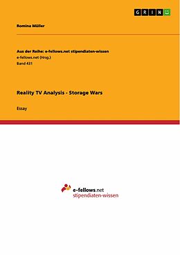 eBook (pdf) Reality TV Analysis - Storage Wars de Romina Müller