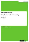 E-Book (pdf) Introduction to Remote Sensing von Md. Siddiqur Rahman