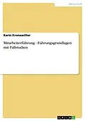 E-Book (pdf) Mitarbeiterführung - Führungsgrundlagen mit Fallstudien von Karin Kronawitter