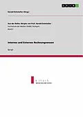E-Book (epub) Internes und Externes Rechnungswesen von Harald Eichsteller
