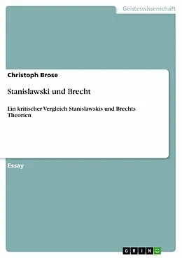 E-Book (epub) Stanislawski und Brecht von Christoph Brose