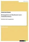 E-Book (epub) Reintegration von Mitarbeitern nach Auslandseinsätzen von Anna-Lena Coenen