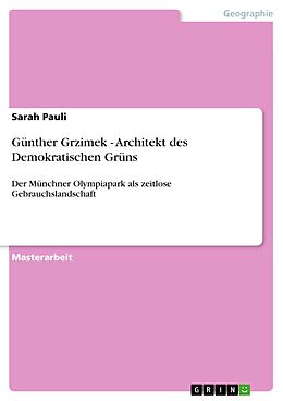 E-Book (pdf) Günther Grzimek - Architekt des Demokratischen Grüns von Sarah Pauli