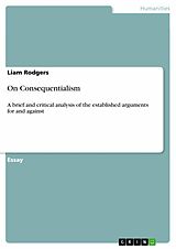 eBook (pdf) On Consequentialism de Liam Rodgers