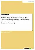 E-Book (pdf) Führen durch Zielvereinbarungen - Sind Zielvereinbarungen wirklich zielführend? von Anne Meyer