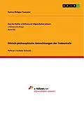 E-Book (pdf) Ethisch-philosophische Betrachtungen der Todesstrafe von Patrice Philippe Toussaint