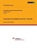 E-Book (pdf) Interpretation "Eine alltägliche Verwirrung" - Franz Kafka von Patrice Philippe Toussaint