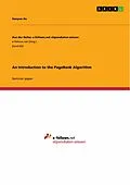 E-Book (epub) An Introduction to the PageRank Algorithm von Haoyue Hu