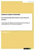 E-Book (epub) Die Industrielle Revolution nach David S. Landes von Stephanie Isabella Schönfelder