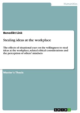 eBook (pdf) Stealing ideas at the workplace de Benedikt Link