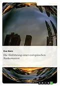 E-Book (epub) Die Einführung einer europäischen Bankenunion von Eva Horn