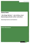 E-Book (pdf) "Der kluge Richter" - den Schluss einer Kalendergeschichte selber schreiben von Gunnar Norda