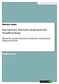 E-Book (pdf) Das narrative Interview im Kontext der Sozialforschung von Monika Jenke