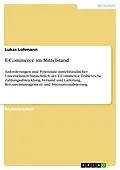 E-Book (pdf) E-Commerce im Mittelstand von Lukas Lohmann