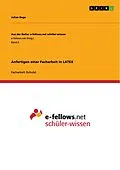 E-Book (pdf) Anfertigen einer Facharbeit in LATEX von Julian Dege