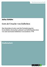 E-Book (pdf) Gott als Ursache von Erdbeben von Julius Schüler