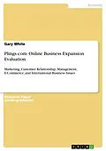 E-Book (pdf) Plings.com: Online Business Expansion Evaluation von Gary White