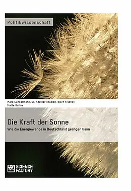 E-Book (epub) Die Kraft der Sonne. Wie die Energiewende in Deutschland gelingen kann von A. Rabich, B. Fischer, M. Gallée