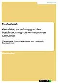 E-Book (epub) Grundsätze zur ordnungsgemäßen Berichterstattung von wertorientierten Kennzahlen von Stephan Marek