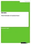E-Book (pdf) New formular of nuclear force von Md Uddin