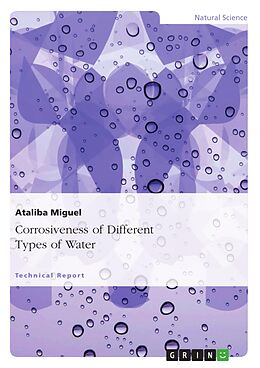 eBook (pdf) Corrosiveness of Different Types of Water de Ataliba Miguel