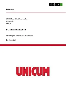 E-Book (pdf) Das Phänomen Amok von Tobias Zapf