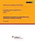 E-Book (pdf) Mitarbeiterkommunikation der Streitkräftebasis der Bundeswehr. Umsetzung und Wandel von Christian Sander, Jan Köllnberger, Viktor Wiederkehr