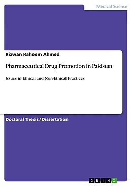 eBook (pdf) Pharmaceutical Drug Promotion in Pakistan de Rizwan Raheem Ahmed