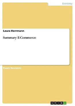 E-Book (pdf) Summary E-Commerce von Laura Herrmann