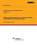 E-Book (pdf) Rechtsvergleich der Bestrafung von Mord und Totschlag im Armenischen und Französischen Recht von Gurgen Petrossian