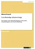 E-Book (pdf) Unvollständige Arbeitsverträge von Marcus Kreysch