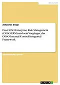 E-Book (pdf) Das COSO Enterprise Risk Management (COSO ERM) und sein Vorgänger, das COSO Internal Control-Integrated Framework von Johannes Voigt