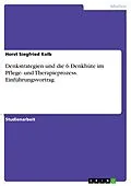 E-Book (pdf) Denkstrategien und die 6 Denkhüte im Pflege- und Therapieprozess. Einführungsvortrag von Horst Siegfried Kolb