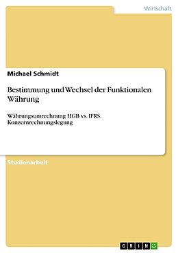 Kartonierter Einband Bestimmung und Wechsel der Funktionalen Währung von Michael Schmidt