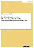 E-Book (pdf) Die kapitalmarktrelevanten (Aufsichts-)Agenden des BMF. Vergangenheit, Gegenwart und Zukunft von Maximiliane Müller