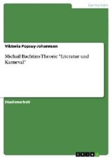 Kartonierter Einband Michail Bachtins Theorie "Literatur und Karneval" von Viktoria Popsuy-Johannsen