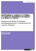 E-Book (epub) Production of olefins via oxidative de-hydrogenation of C3 C4 fraction by O2 over (Cr Mo)SiO2 von Ayodeji Ijagbuji, D. B. Woods, J. K. Johnson
