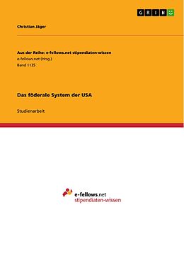 E-Book (pdf) Das föderale System der USA von Christian Jäger