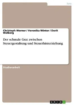 E-Book (pdf) Der schmale Grat zwischen Steuergestaltung und Steuerhinterziehung von Christoph Werner, Veronika Winter, Dorit Welberg