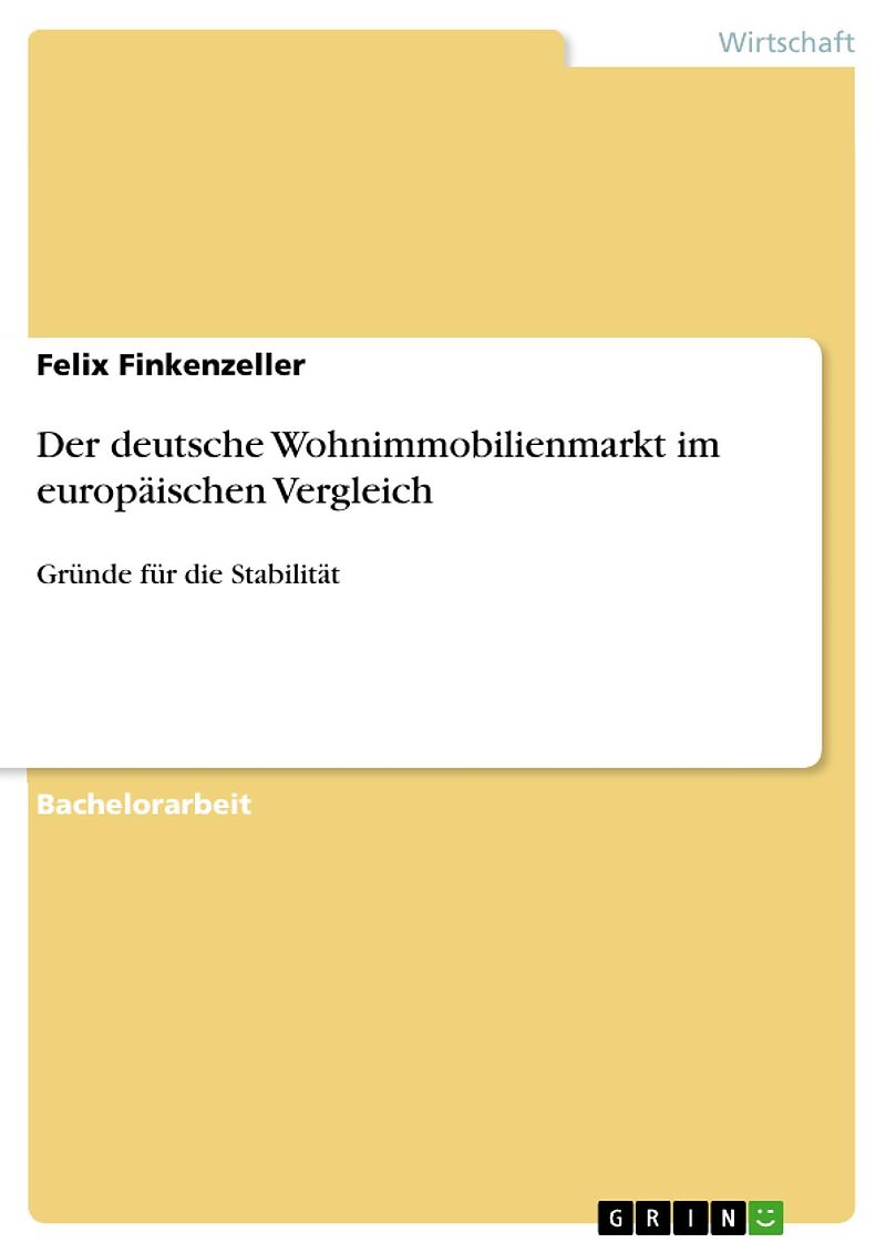 Der deutsche Wohnimmobilienmarkt im europäischen Vergleich
