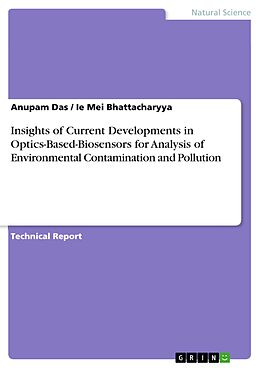 eBook (pdf) Insights of Current Developments in Optics-Based-Biosensors for Analysis of Environmental Contamination and Pollution de Anupam Das, Ie Mei Bhattacharyya