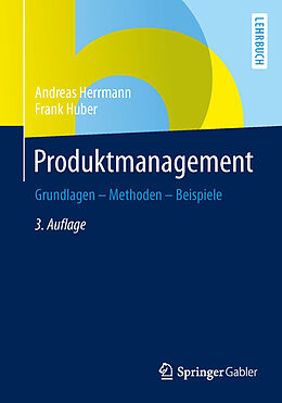 Kartonierter Einband Produktmanagement von Andreas Herrmann, Frank Huber