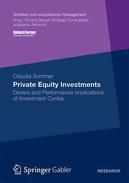 E-Book (pdf) Private Equity Investments von Claudia Sommer
