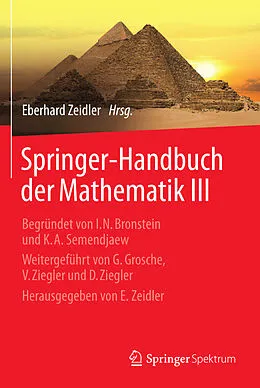 E-Book (pdf) Springer-Handbuch der Mathematik III von Eberhard Zeidler, Hans-Rudolf Schwarz, Wolfgang Hackbusch